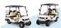 2 + 2 Seats Trolley Carts Electric Golf Buggy ECE ISO Approved