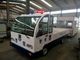 Customized Electric Platform Truck , Enclosed Cab battery operated platform truck