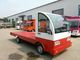 Chargable Electric Platform Truck With Closed Driving Cabin and Loading Platform