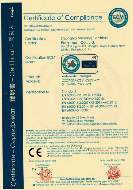 China LAKER AUTOPARTS CO.,LIMITED Certification