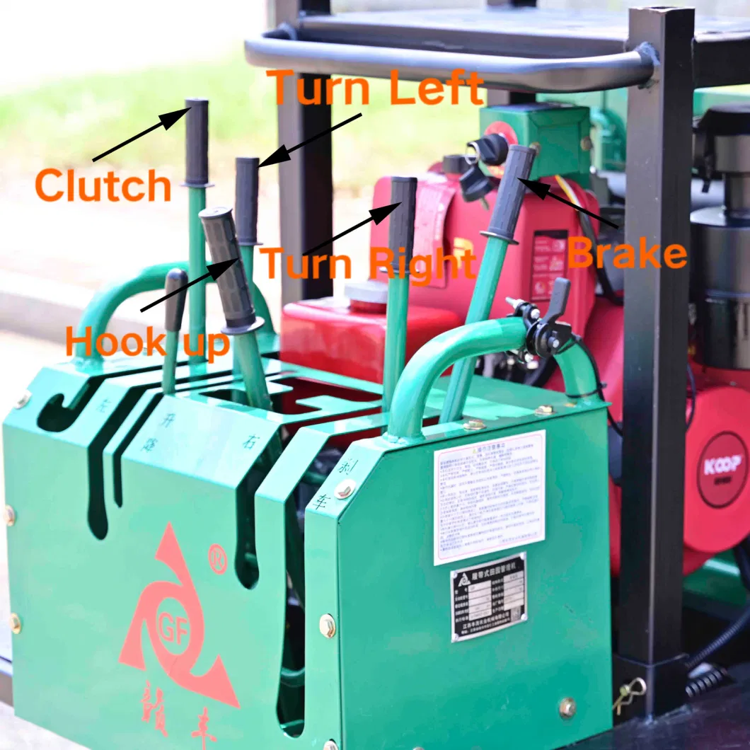 Light Duty Mining Machinery 1 Ton Self-Loading Capacity 7kw/2600r/Min Engine Power GF1000 Tracked Dumper