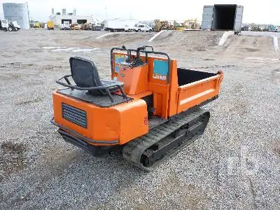 1ton Payloads Light Duty Mini Crawler Dumper For Mining Transportation 6