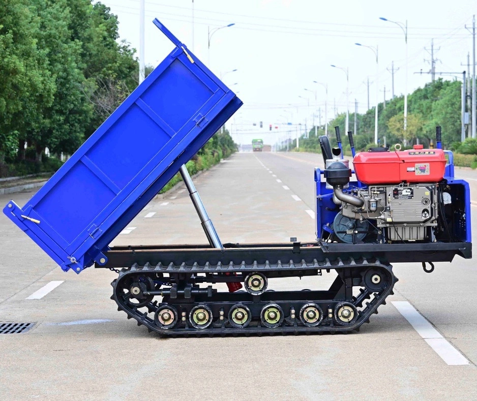 GF5000C 5 Tons Self-Loading Capacity Crawler Dumper Truck Used For Oil Palm Plantation 1