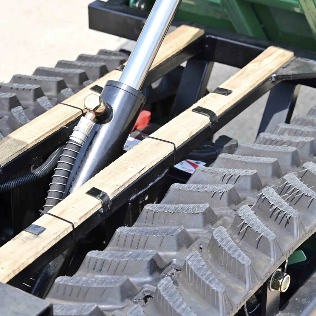 Diesel Engine Powered GF2000 Rubber Crawler Dumper Track 2000kg Construction Machinery 3