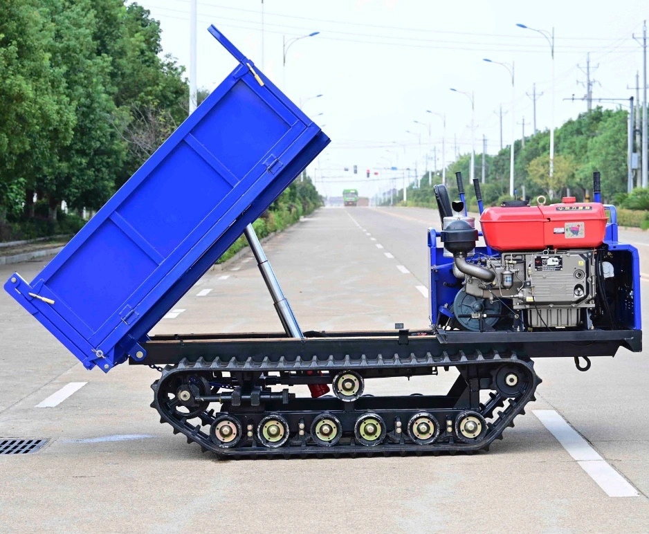 3000kg 20.1kw / 2600r/Min Engine Power GF3000 Tracked Dumper High Efficiency Durian Harvesting Machinery 2