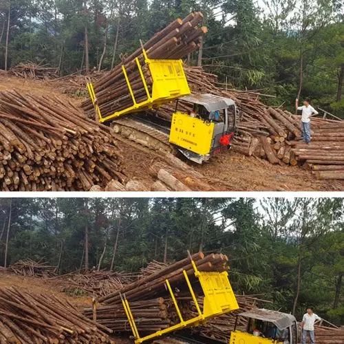 Agricultural Machinery 3.5 Tons Crawler Tipping Truck Light Duty Hydraulic Dumping Diesel Engine Powered 6