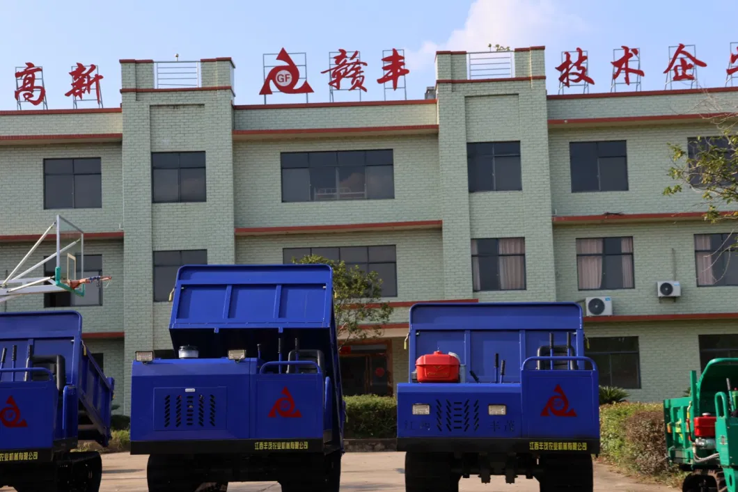 4 Tons Side Dumping Tracked Dumper Heavy Duty Material Transport Forestry Machinery 6