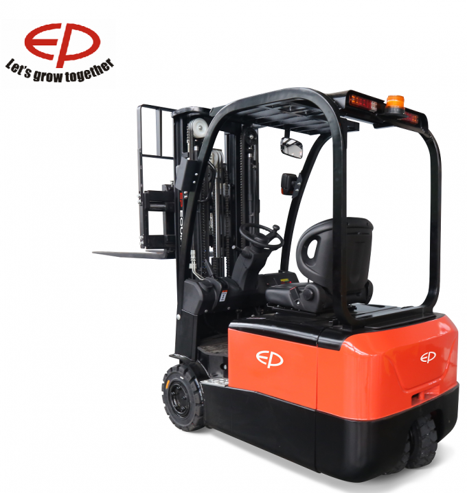 Best Selling 1.2 Ton 1 Ton Stacker Electric Forklift Small Big Wheels 9