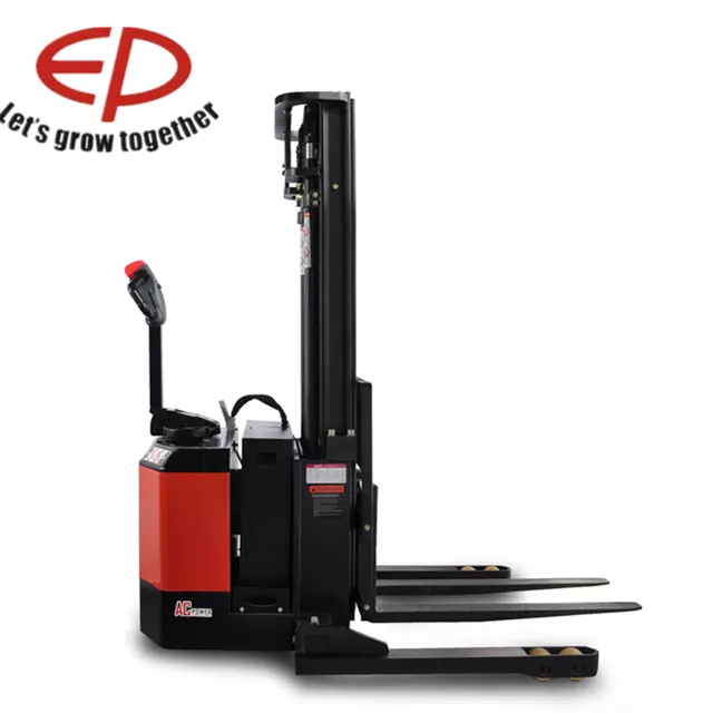 High Efficiency Electric Pallet Stacker 1.5t Load Bearing 1