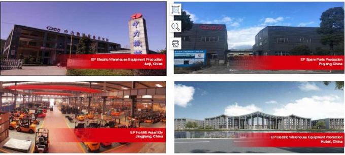 High Efficiency Electric Pallet Stacker 1.5t Load Bearing 18