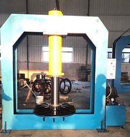 11KW Motor 25Mpa Forklift Tire Press Machine  Frame Type Structure 300 Ton