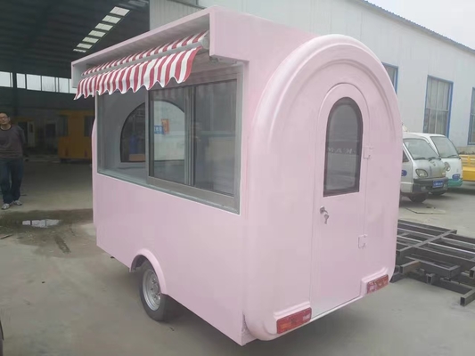 Popular Airstream Mobile Fast Food Trailer Standard Food Truck With Full Kitchen