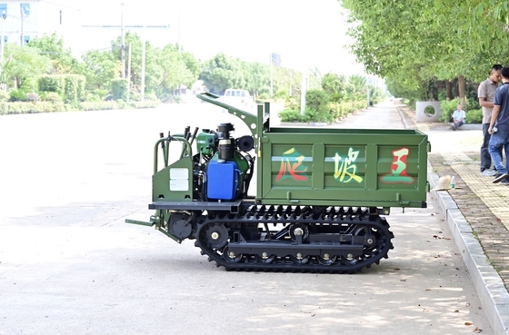 Hydraulic Tipping GF2000 Dumper Crawler Dumper Transporter For Construction Site