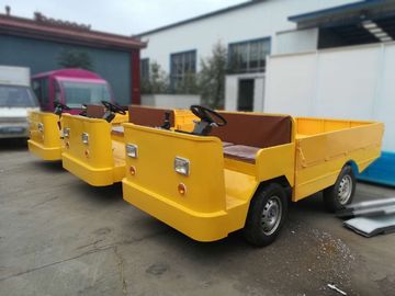 Lithium Battery Operated Electric Cargo Vehicle With Loading Platform And Foldable Guardrail