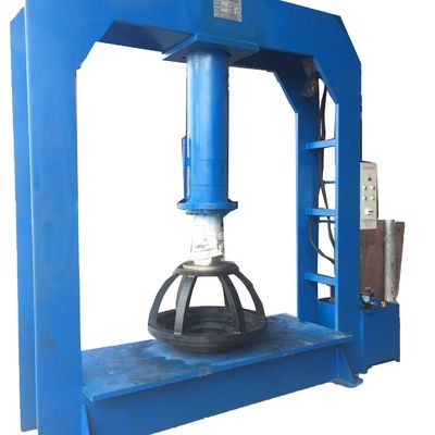 LAKER TP-E160 160 Ton Heavy Duty Solid Tire Press Machine with 7.5KW Motor for Forklift Tire Replacement