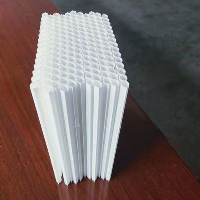 Braided Polyester Battery Gauntlet with High Porosity for Forklift and EV Batteries