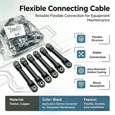 70*150 Durable Maintenance Free Forklift Lead Acid Battery Flexible Cable Anti Vibration Battery Interconnect Wire Custom Length Frotek