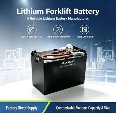 High‑capacity safe lithium‑ion battery, equipped with reliable built‑in BMS protection system, maintenance‑free & long service life, compatible with most forklift brands