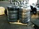 Black Solideal Forklift Tires , Pneumatic Forklift Industrial Tyres 8.25-12