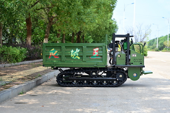 2000kg Durable Mini Loader Track Crawler Dumper Oil Palm Planation Transport