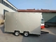 Movable square Food Truck Trailer For Making Ice Cream, Donuts, Pizza And Burgers