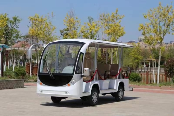 Four Row Seat Sightseeing Vehicle BS-4R-Li semi- closed