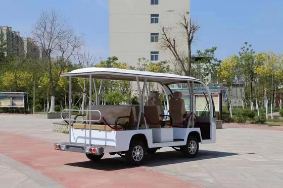 Four Row Seat Sightseeing Vehicle BS-4R-Li semi- closed