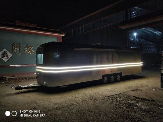 Hot Selling  Fast Food Trailer Standard Food Truck With Full Kitchen For Sale