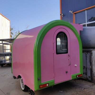 Popular  Mobile Fast Food Trailer Standard Food Truck With Full Kitchen
