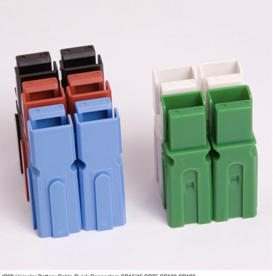 50A Rated Current SC50 Forklift Bipolar Quick Plug Connector Main Material PC110U T2 Silver Plated Terminals