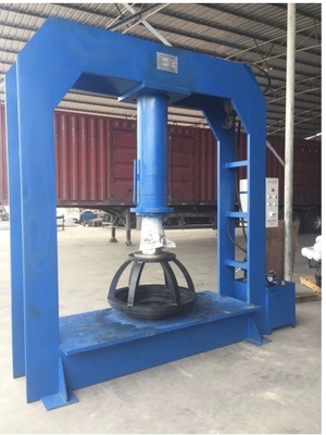 Compact Design TP120 Forklift Tire Press Machine 380V with CE Certification for Industrial Solid Tyre