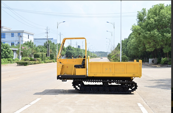 50HP Diesel Agricultural Crawler Dumper 4000kg GF4000 Crawler Tipper Dump Truck On Sale