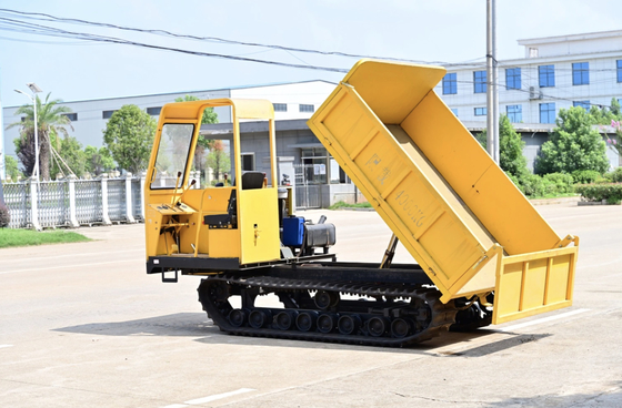 50HP Diesel Agricultural Crawler Dumper 4000kg GF4000 Crawler Tipper Dump Truck On Sale