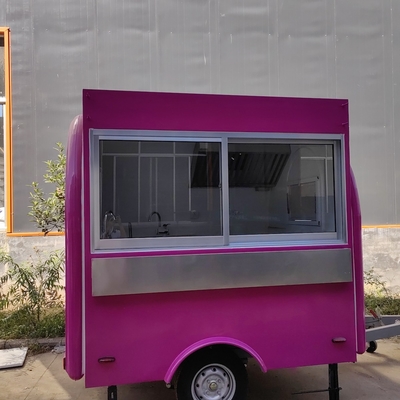 Wholesale Price Customizable Mini Catering Icecream Trailer With Glass Reinforced Plastic