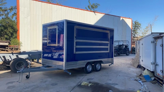 Hot Selling Affordable Roadworthy Customized High Quality 2024 Mobile Food Trailer Snack Food Truck Tea Shop Trailer