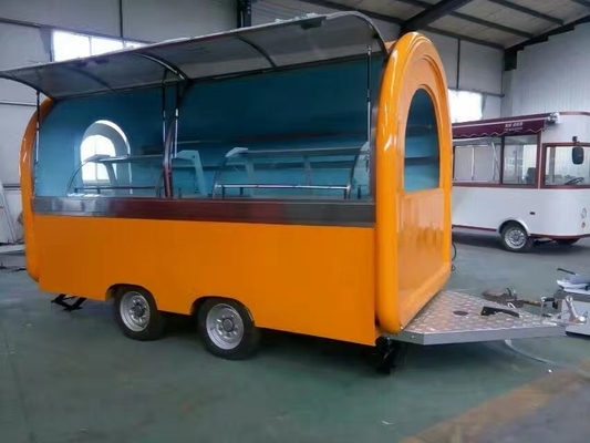 Affordable 2024 Food Trailers Mobile Food Trailer Customized High Quality Snack Business Stand