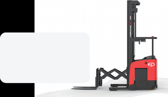 1.5t Forklift Stacker Electric Standing Style Reach Truck