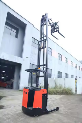 Best Selling 1.2 Ton 1 Ton Stacker Electric Forklift Small Big Wheels