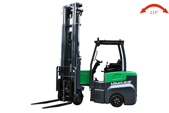 China Made Mini Small Electric Platform Stacker Fork Lift Forklift 2 Ton