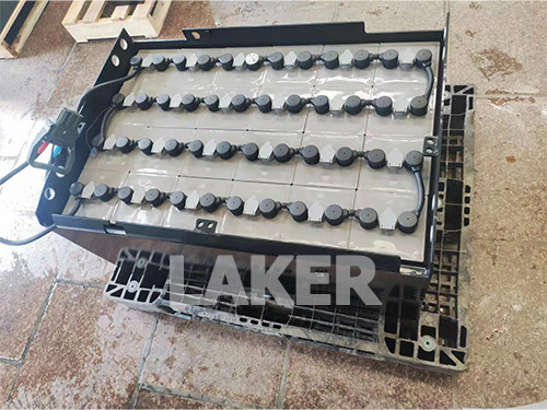 Heli 2 Ton Electric Forklift Lead Acid Battery For Counterbalanced Forklifts 48V