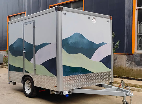 Outdoor Mobile Toilet Trailer