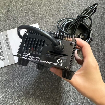 High Quality ESCH Series 24V 15A Forklift Battery Charger With Silent Cooling Fan