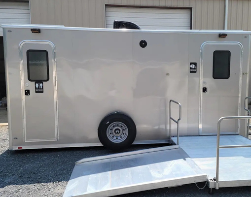 2 Restroom Trailer Manufacture Toilet Trailer Portable Bathroom Trailer Customized Trailer
