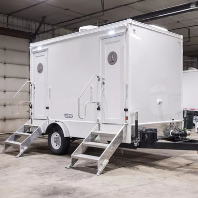 Customizable Toilet Trailer Manufacture Extruded Insulation Board/Fiberglass Mobile Shower Toilet Trailer