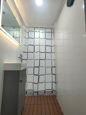 Customizable Toilet Trailer Manufacture Extruded Insulation Board/Fiberglass Mobile Shower Toilet Trailer