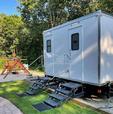 Toilet Trailer Manufacturer Luxury Toilet Trailer Portable Restroom Bathroom Customized Mobile Toilet Trailer
