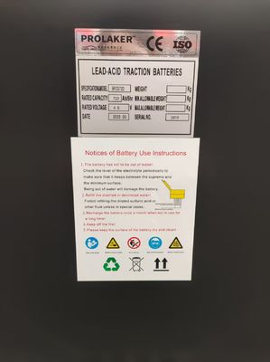 Deep Cycle 48v 8PZS720 Lead Acid Battery For HYUNDAI Forklift Trucks