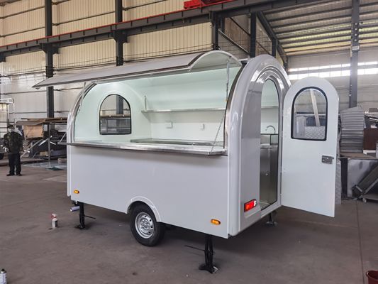 Multi Function Outdoor Mobile Food Trailer For Street BBQ Or Fast Food