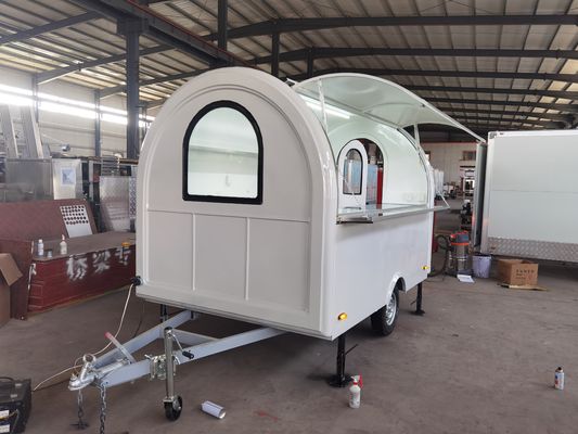 Multi Function Outdoor Mobile Food Trailer For Street BBQ Or Fast Food