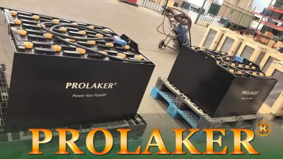 High Performance Rechargeable Lead Acid Forklift Traction Battery 48v 5PZS625 For Hyter R30XMS2